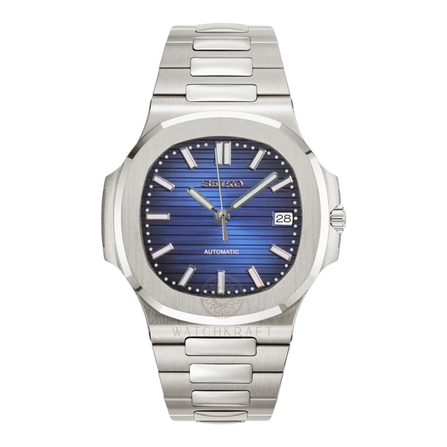 Seiko Blue Nautilus Mod