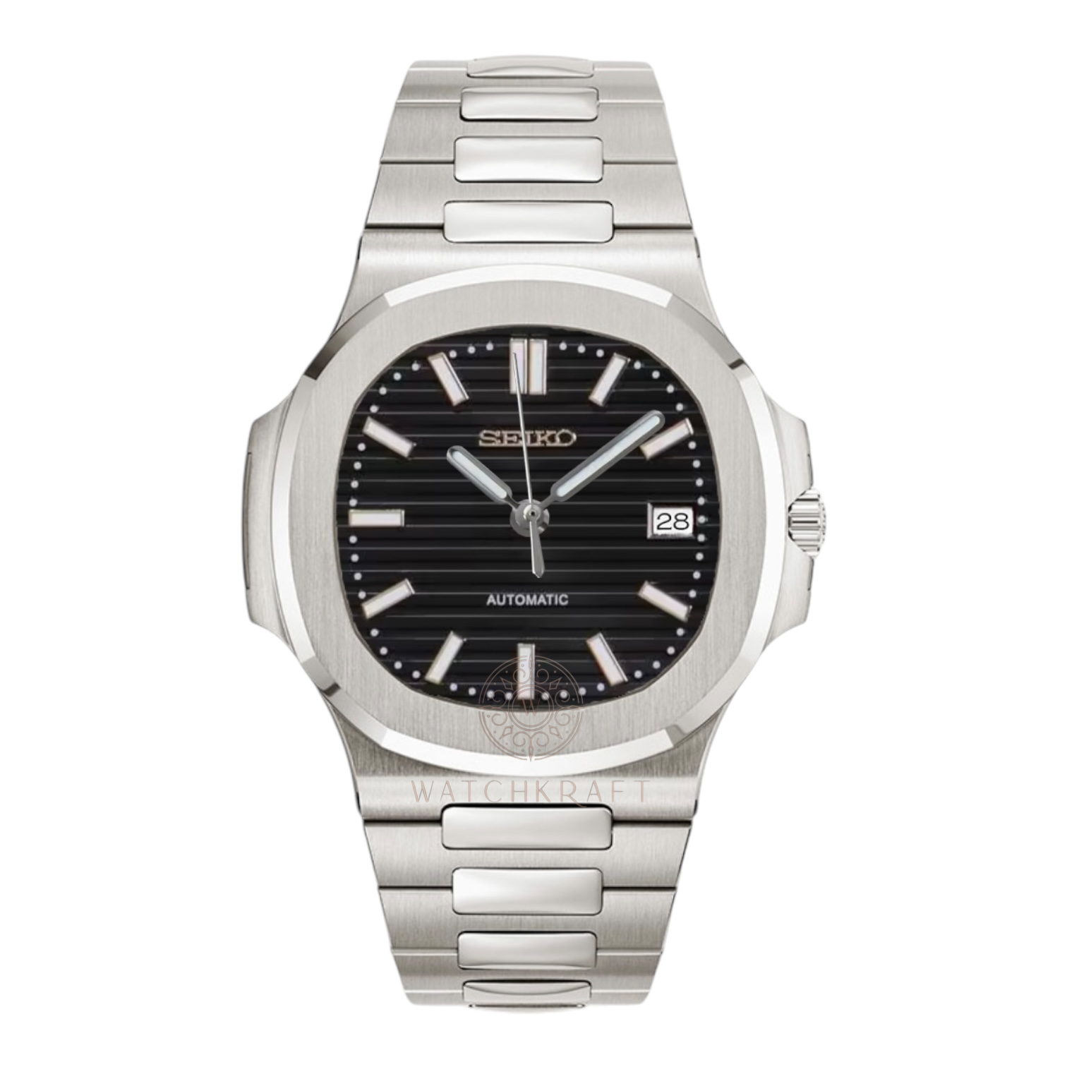 Seiko Black Nautilus Mod