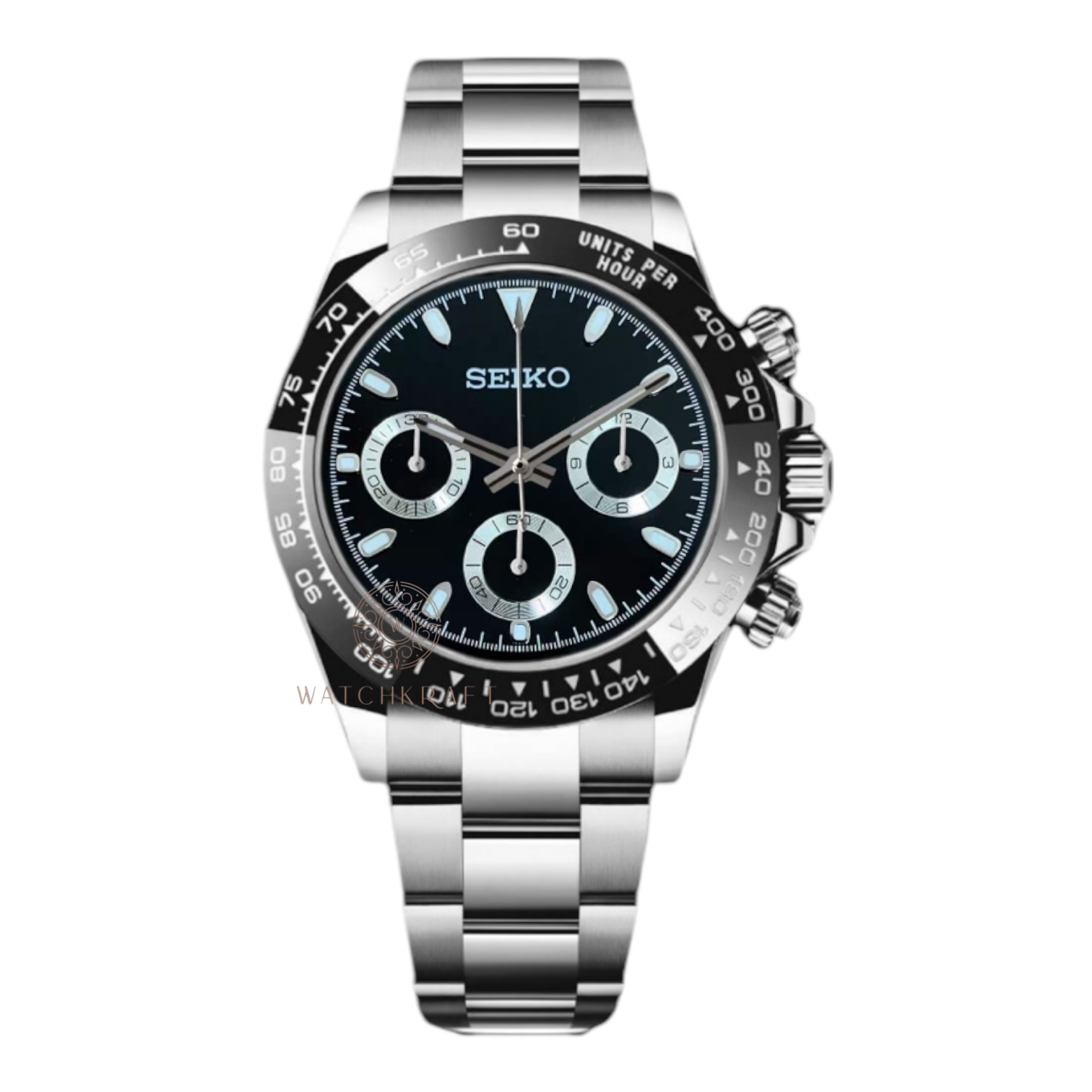 Seiko Black Daytona Mod