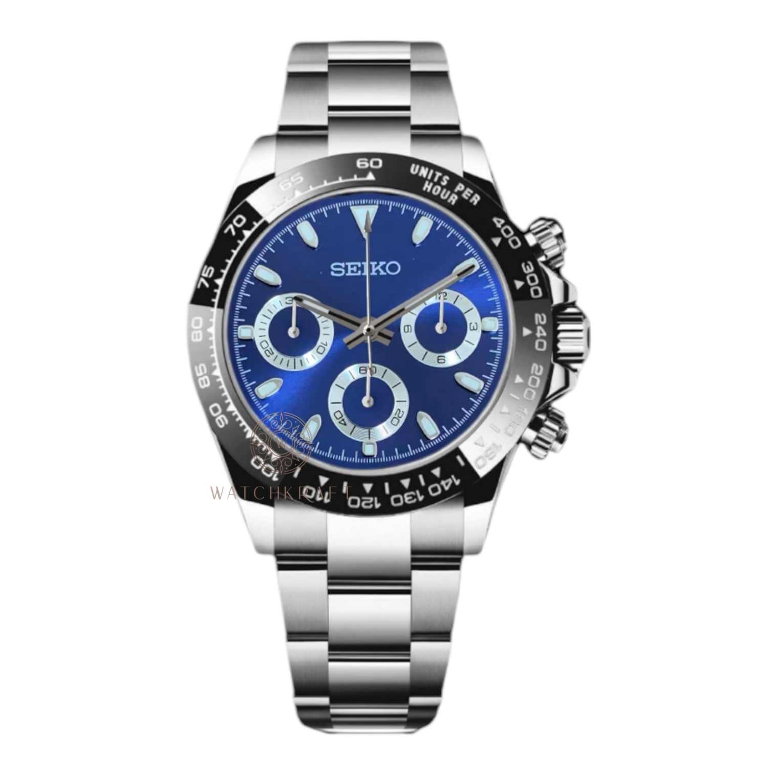 Seiko Blue Daytona Mod