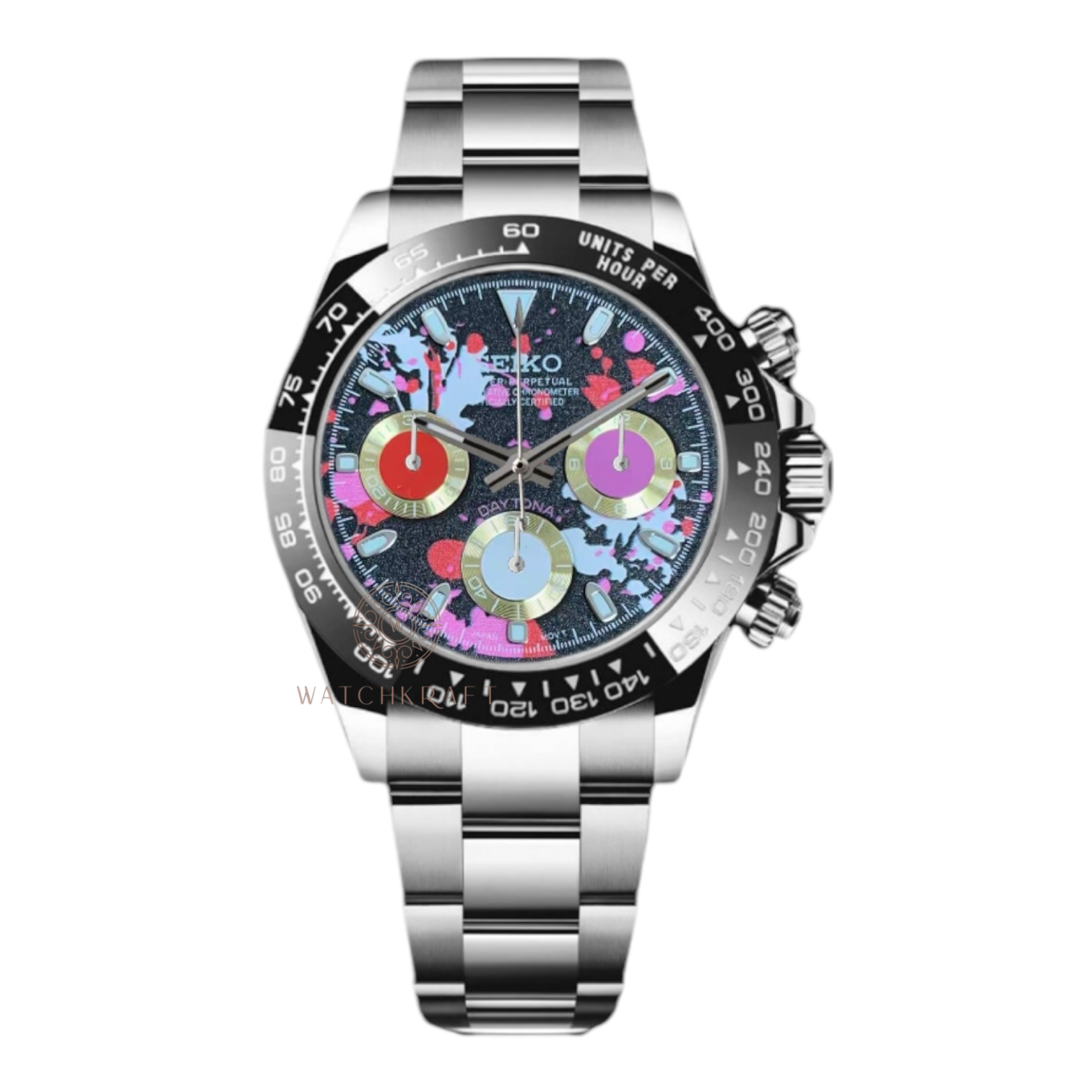 Seiko Abstract Art Daytona Mod