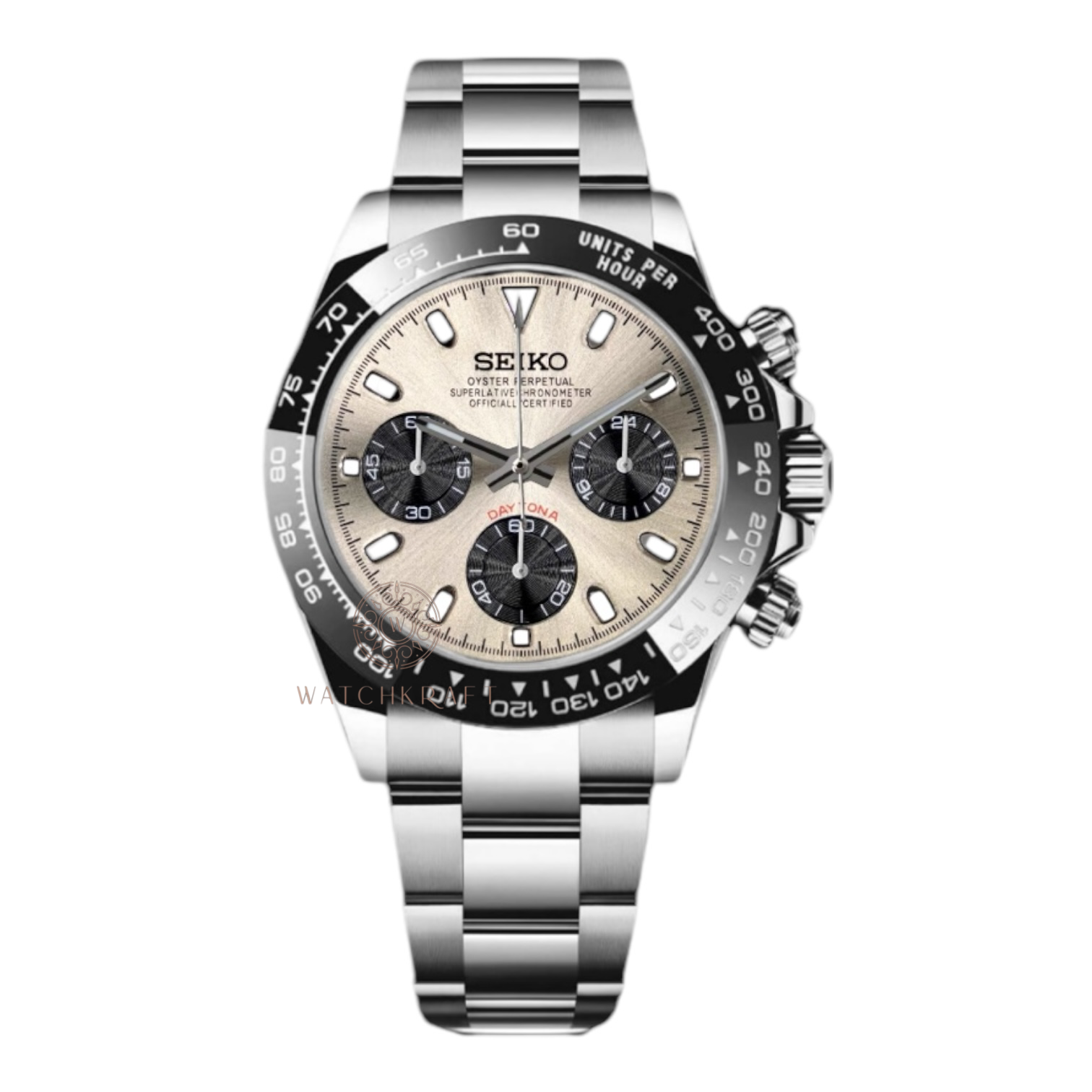 Seiko Champagne Daytona Mod