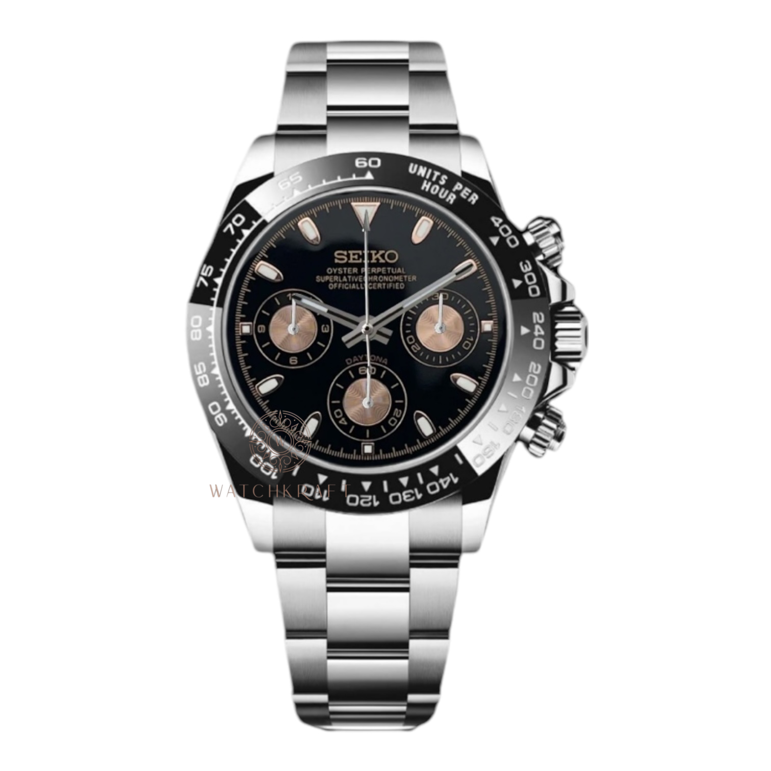 Seiko Black Rose Daytona Mod