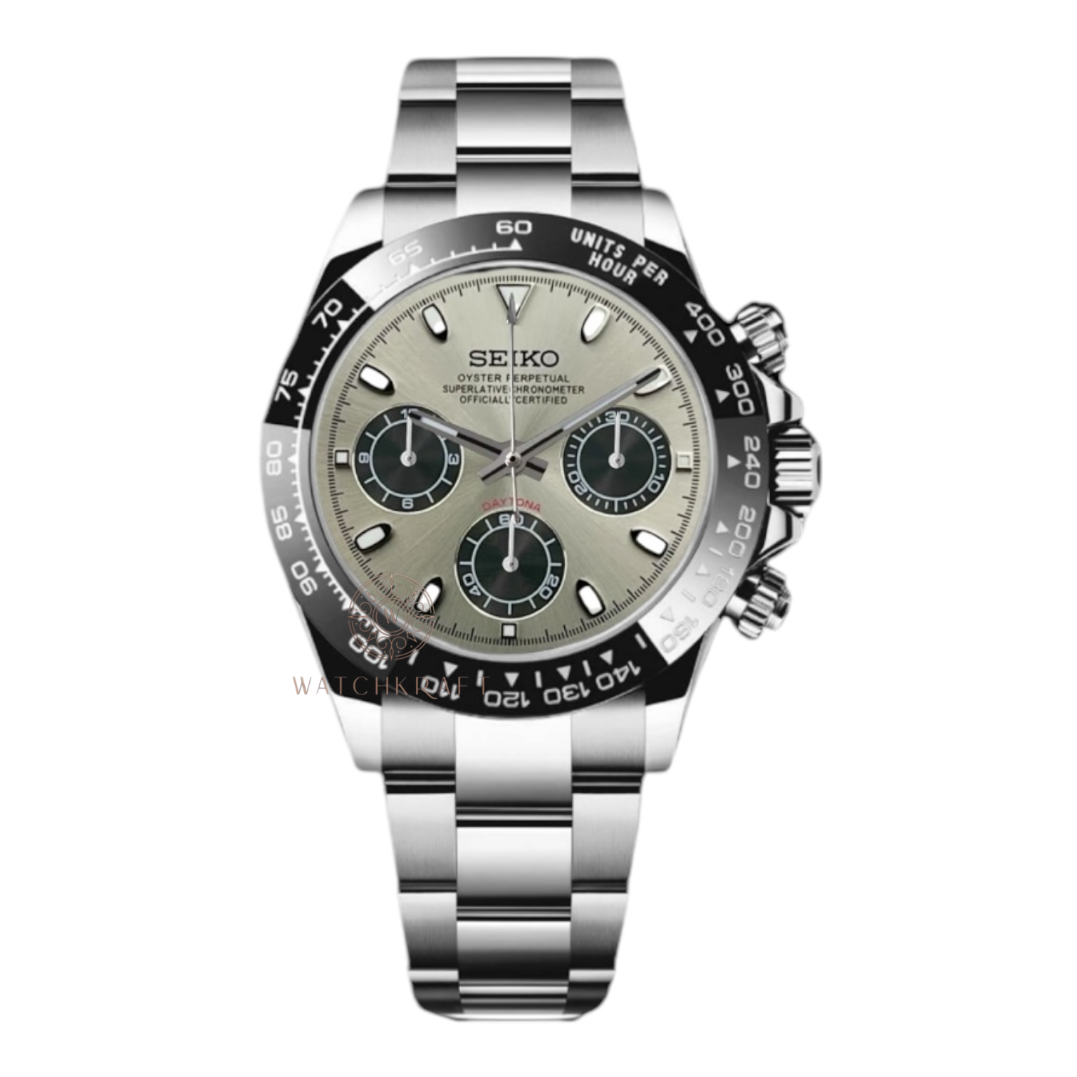 Seiko Champagne Daytona Mod