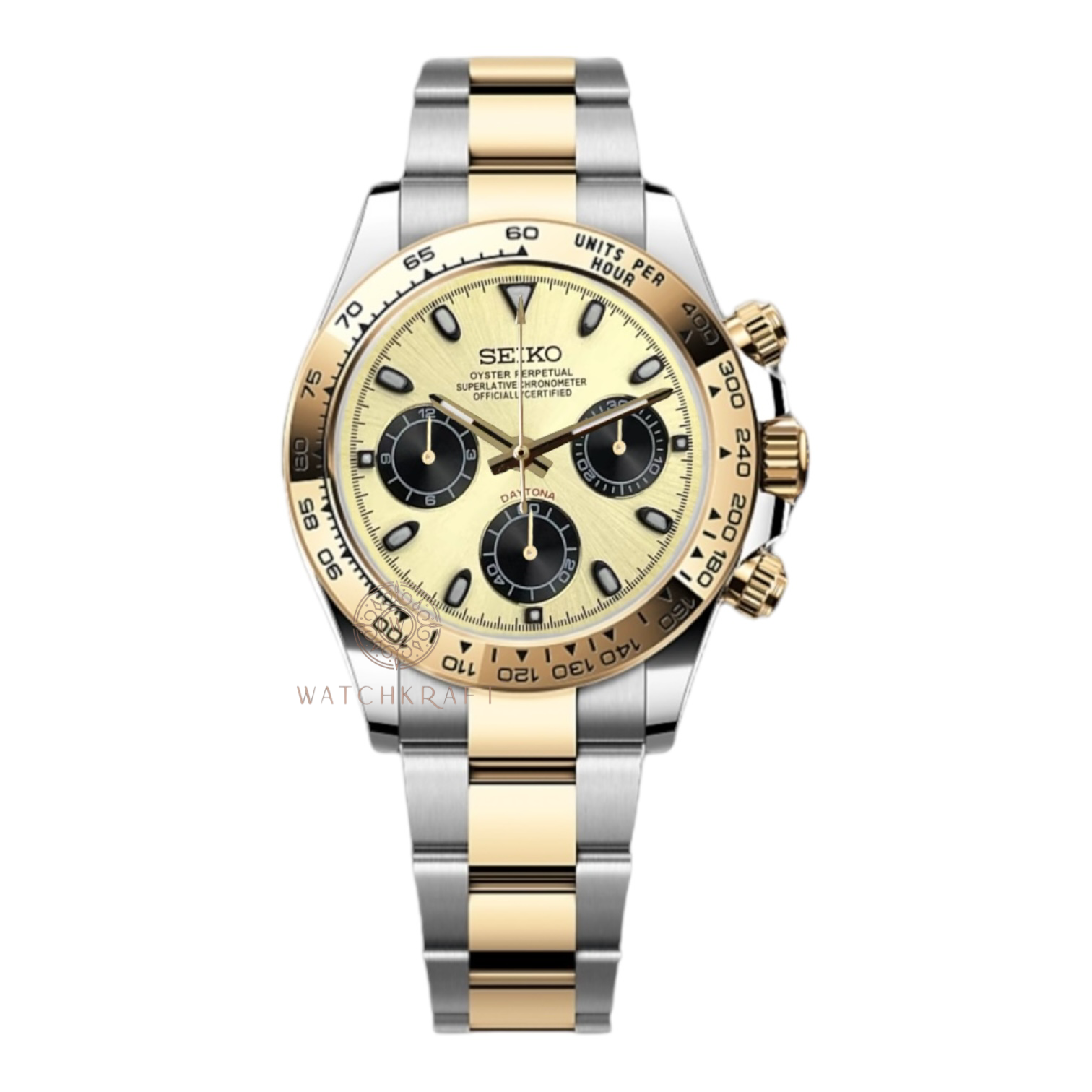 Seiko Gold Daytona Mod
