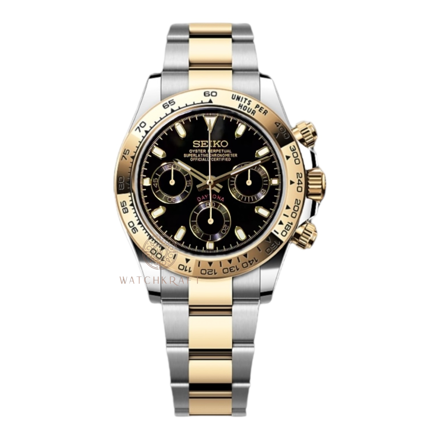Seiko Black Daytona Mod