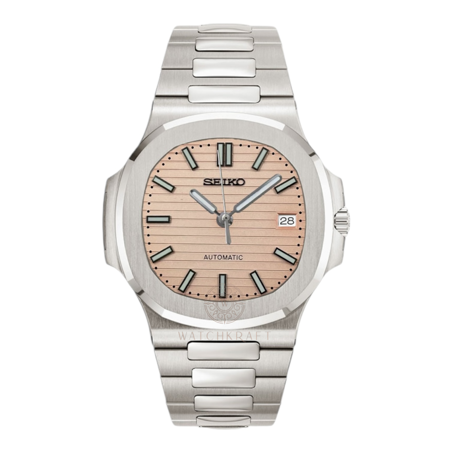 Seiko Peach Nautilus Mod